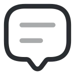 Message Text 1 SVG Icon